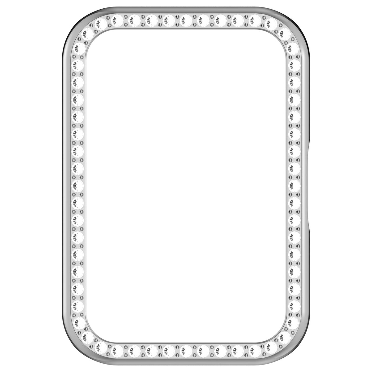 FitTurn Bling Bumper Case close-up shows precise button access for Galaxy Fit 3.