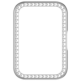 FitTurn Bling Bumper Case close-up shows precise button access for Galaxy Fit 3.