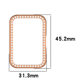 FitTurn Bling Bumper Case side view demonstrates reinforced edges for extra shock protection.