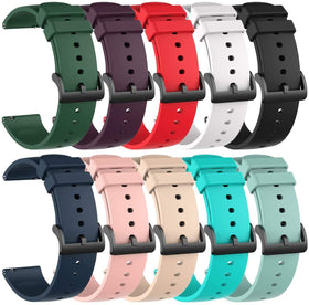 FitTurn front view of 10-pack bands showing colors and value benefit