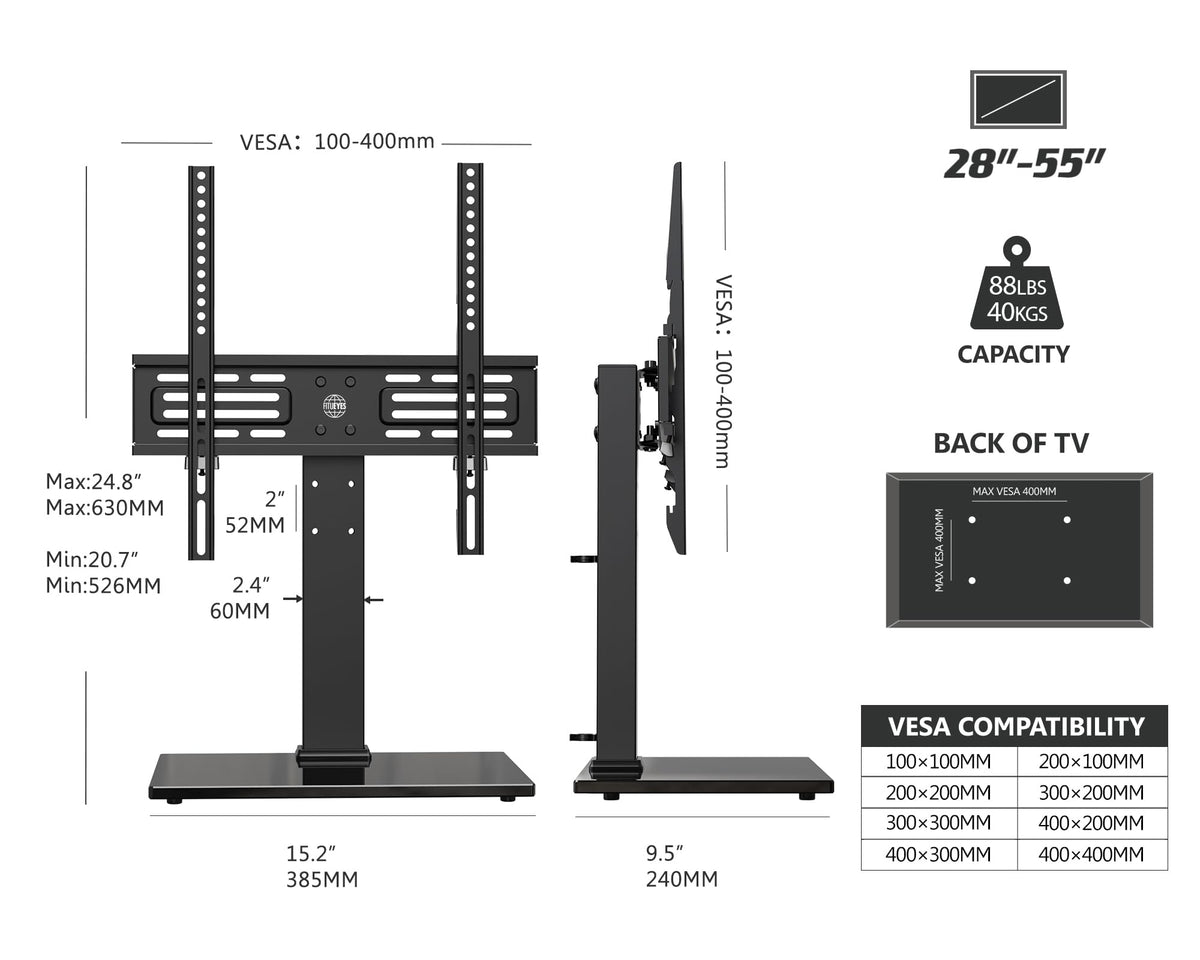 FITUEYES cable pass-through organizing wires for a tidy look