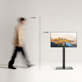FITUEYES cable management along post keeping cords organized