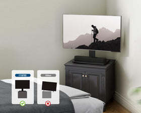 FITUEYES lifestyle living room setup displaying neat, stylish display