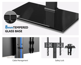 FITUEYES VESA plate and fasteners showing easy secure mounting