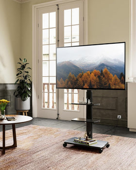 Built-in three-outlet power setup for convenient connections.