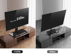 FITUEYES swivel feature enables flexible viewing angles from any seating position.