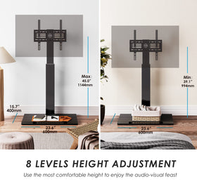 FITUEYES swivel-mount feature enables 60-degree rotation for shared viewing.
