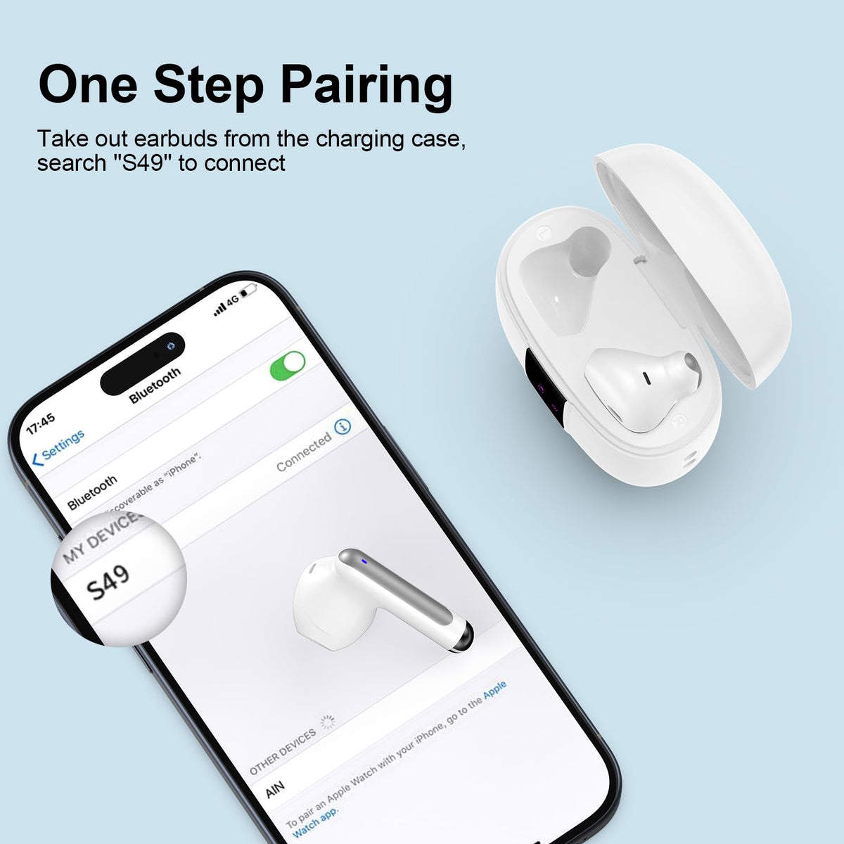 FiveBox earbuds highlight up to seven hours of playback for daily use.
