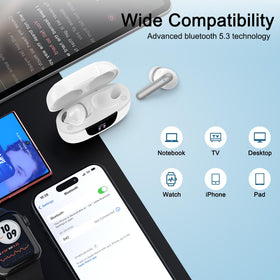 FiveBox Earbuds deliver immersive sound with a larger driver and crisp highs.