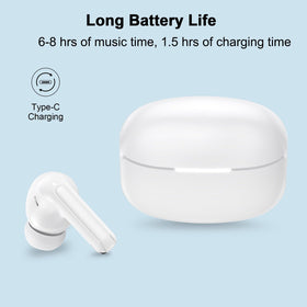 FiveBox Earbuds universal compatibility covers iPhone models and more devices.