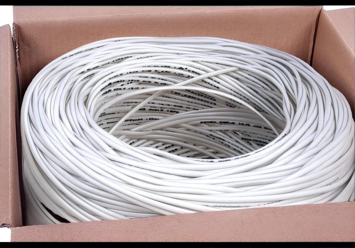 FiveStarCable 18-2 cable installation in-wall setup for clean wiring.