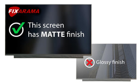 FIXARAMA 15.6in matte IPS display provides glare-free viewing.