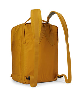 Fjällräven Kanken Laptop 15 Ochre reflective logo boosts night visibility