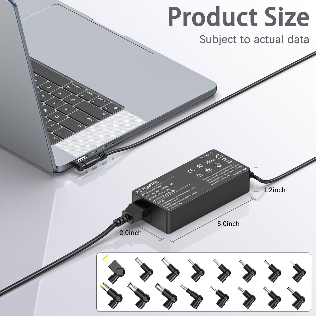 FJEZCHN power cord and manual included for quick setup