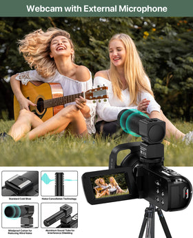 FJFJOPK lens hood attachment reduces glare and protects the lens.