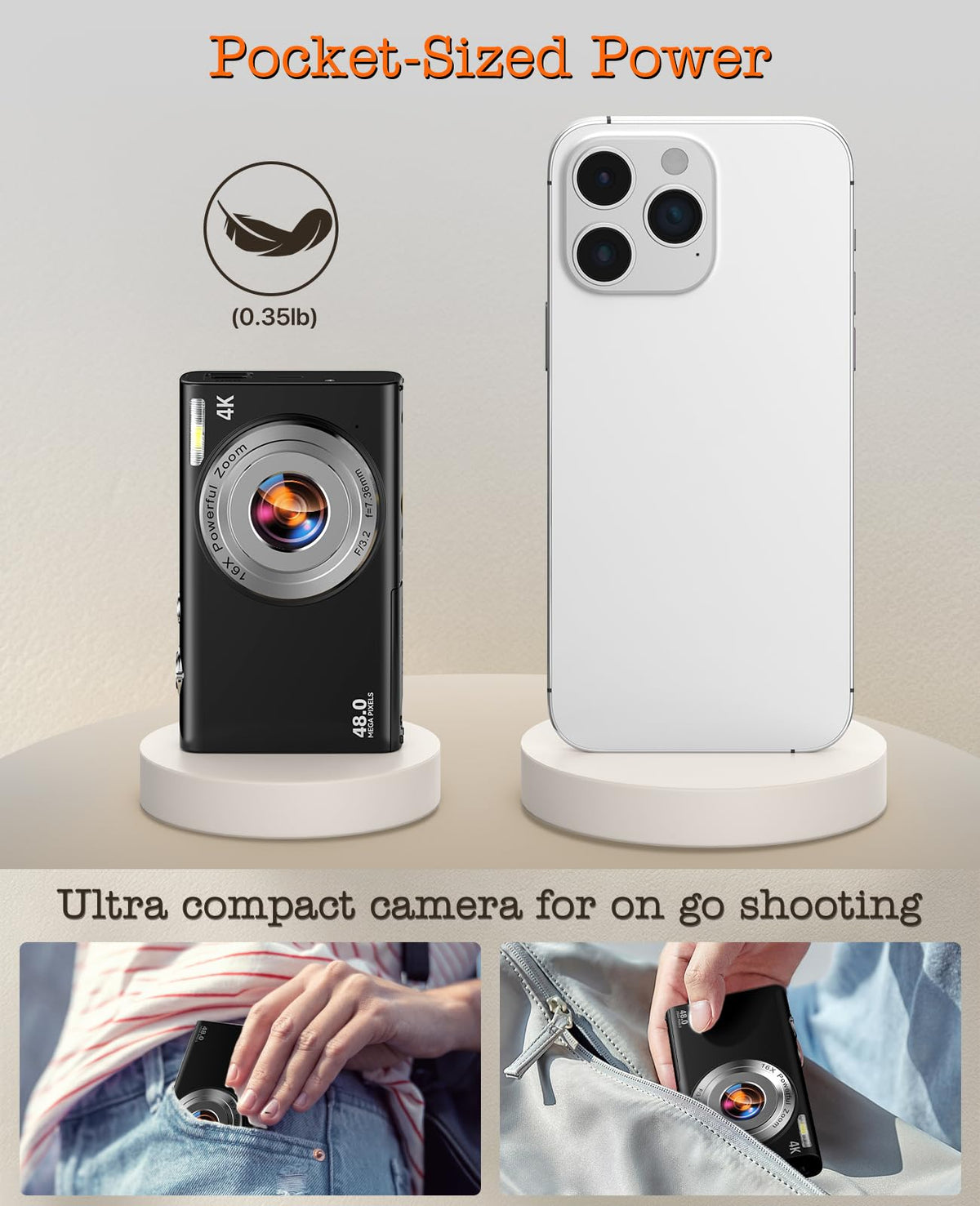 FJFJOPK pocket-size design ideal for teens and beginners.