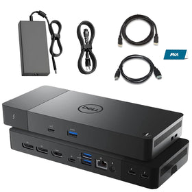 FKA WD22TB4 Dell Dock front view showing sleek design for efficient workspace setup