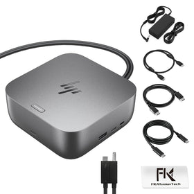 FKAfusiontech HP Dock enables dual-monitor setup for efficient multitasking