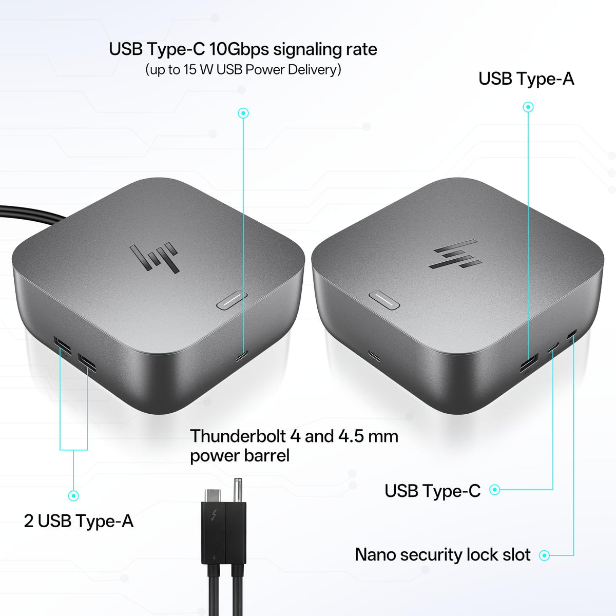 FKAfusiontech HP Dock LED indicators provide quick status at a glance