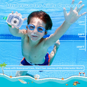 FKATEEN kids camera records vivid 1080P video for lasting memories