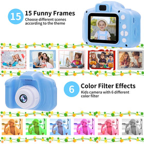 FKATEEN kids camera includes accessories bundle for easy setup