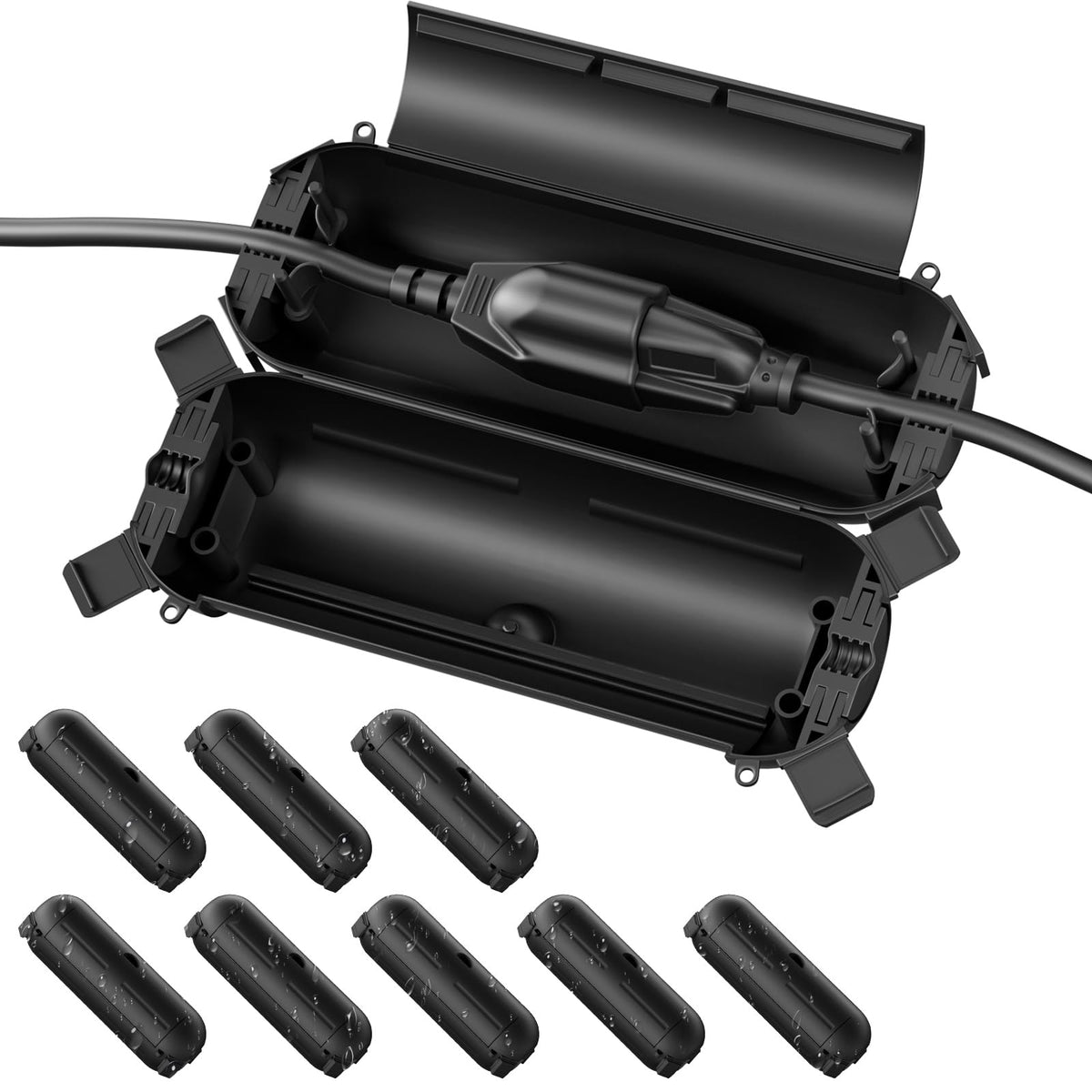 flemoon front view box closed showing compact protection benefit