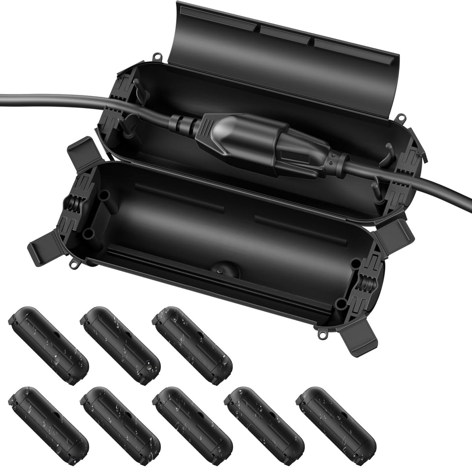 flemoon front view box closed showing compact protection benefit