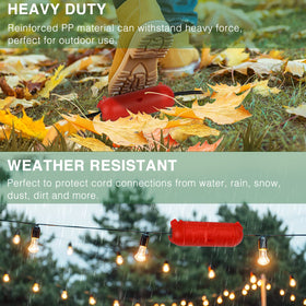 Flemoon ideal for holiday lights, lawn decor, and outdoor tools.
