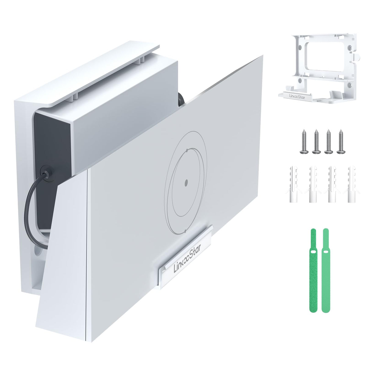 FlenKn Star-Link Gen 3 Router Mount assembly with integrated power supply and clean cabling