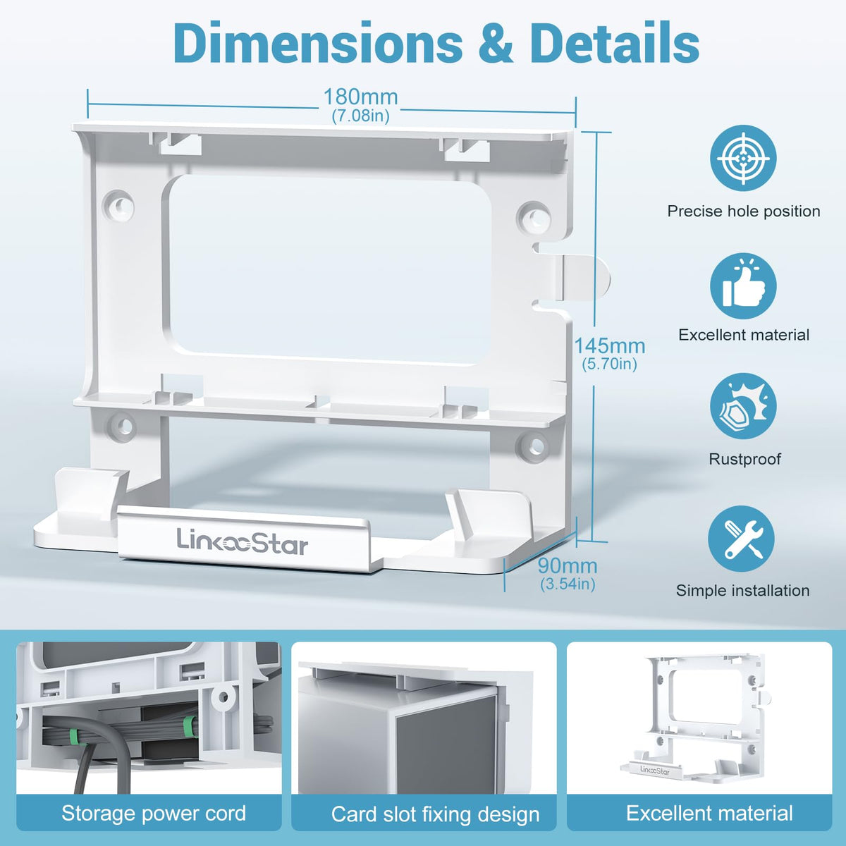 Ventilated design by FlenKn to aid heat dissipation and stable performance