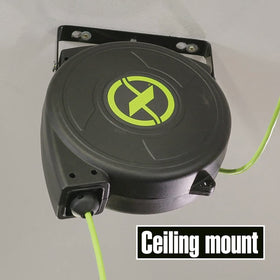 Flexzilla adjustable cord stopper keeps outlet within reach.