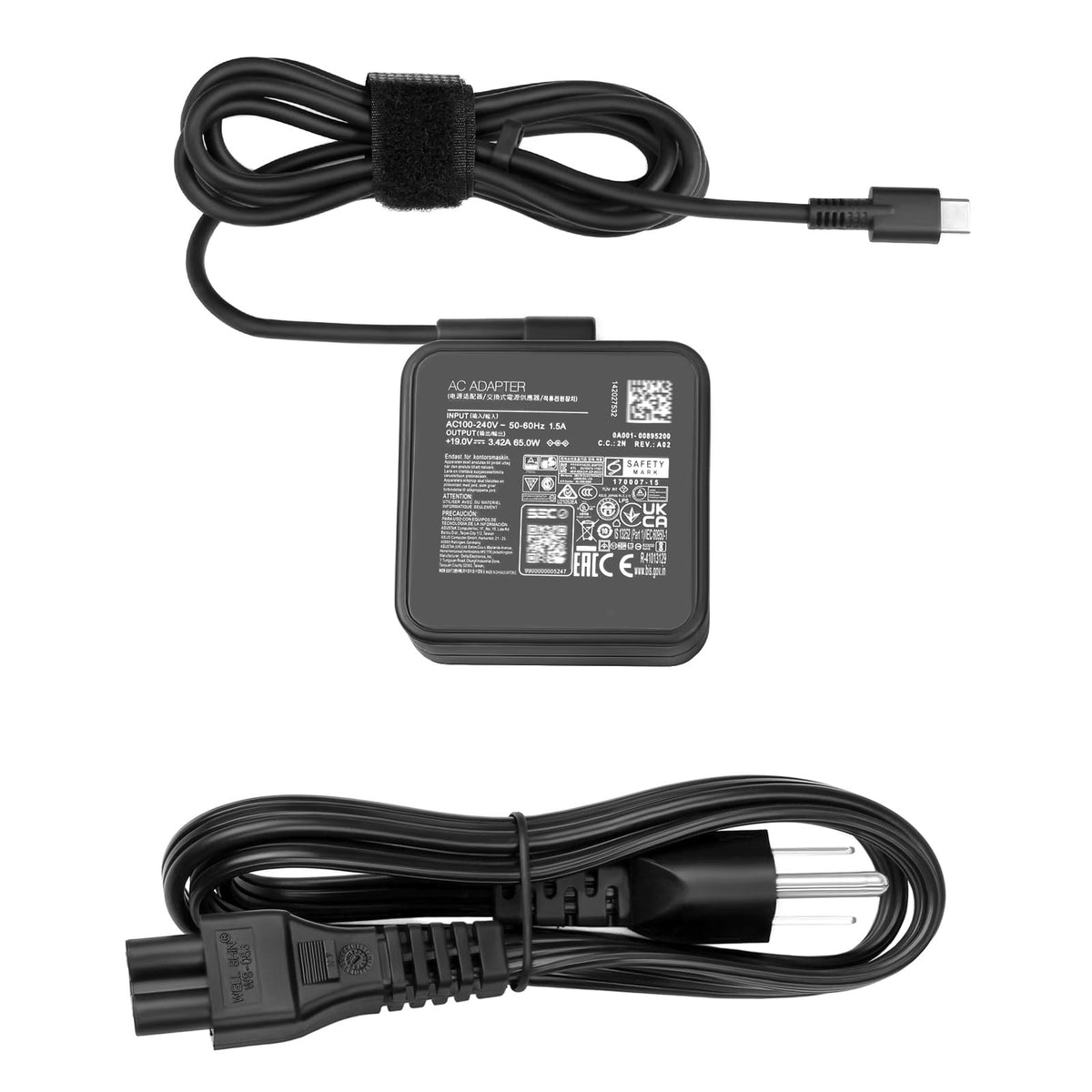 FLGAN 65W USB-C charger ideal for daily charging at home or office