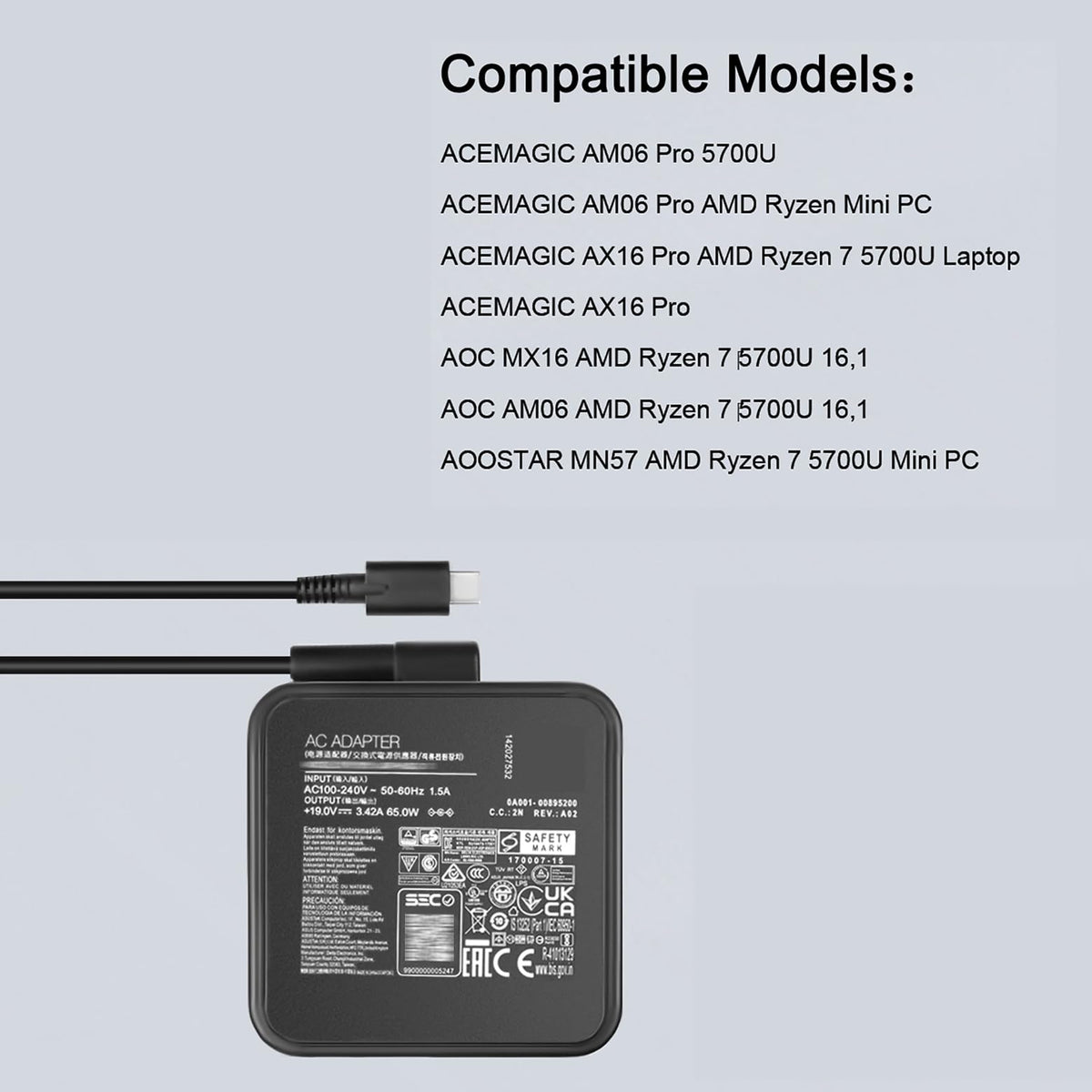FLGAN AX16 Pro portable charger ideal for 19V devices