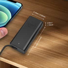 FLGAN 65W USB-C charger USB-C port close-up for versatile charging