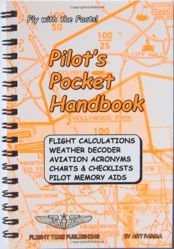 Flight Time Pub Pilot's Pocket Handbook cover, a compact aviation reference for quick checks.