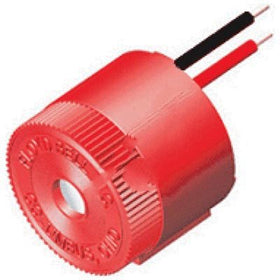 Floyd Bell audio warning device front view with 103 dB output for alerting