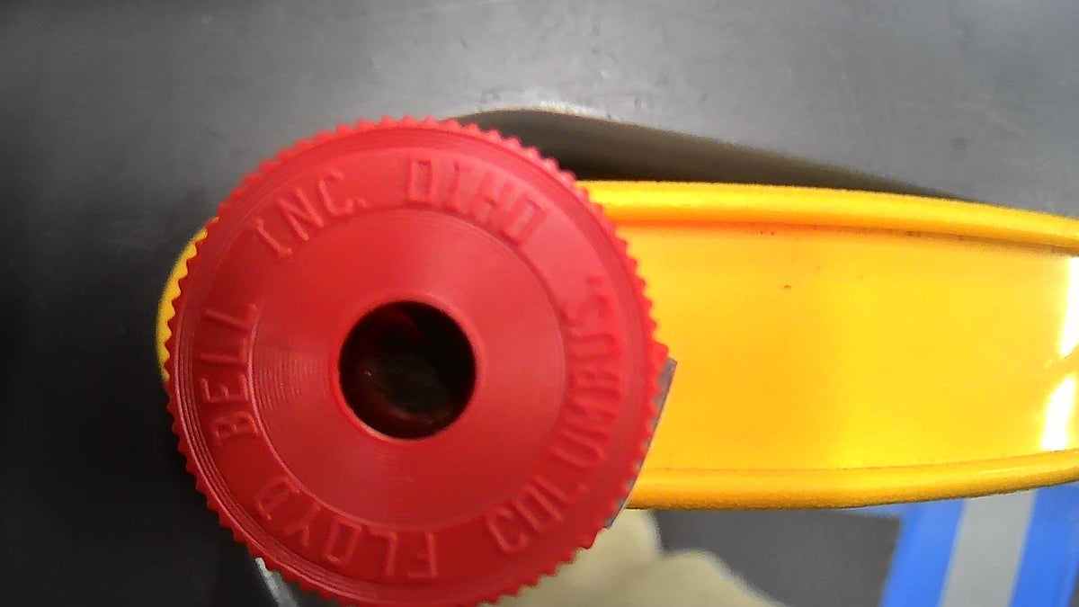Floyd Bell audio warning device top view highlighting rugged IP68 build