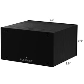 Fluance PA10 back RCA outputs provide clean signal transfer to your amplifier.