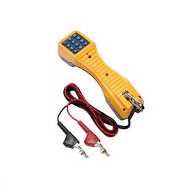 Fluke Networks TS19 detects dial tone for quick line verification.
