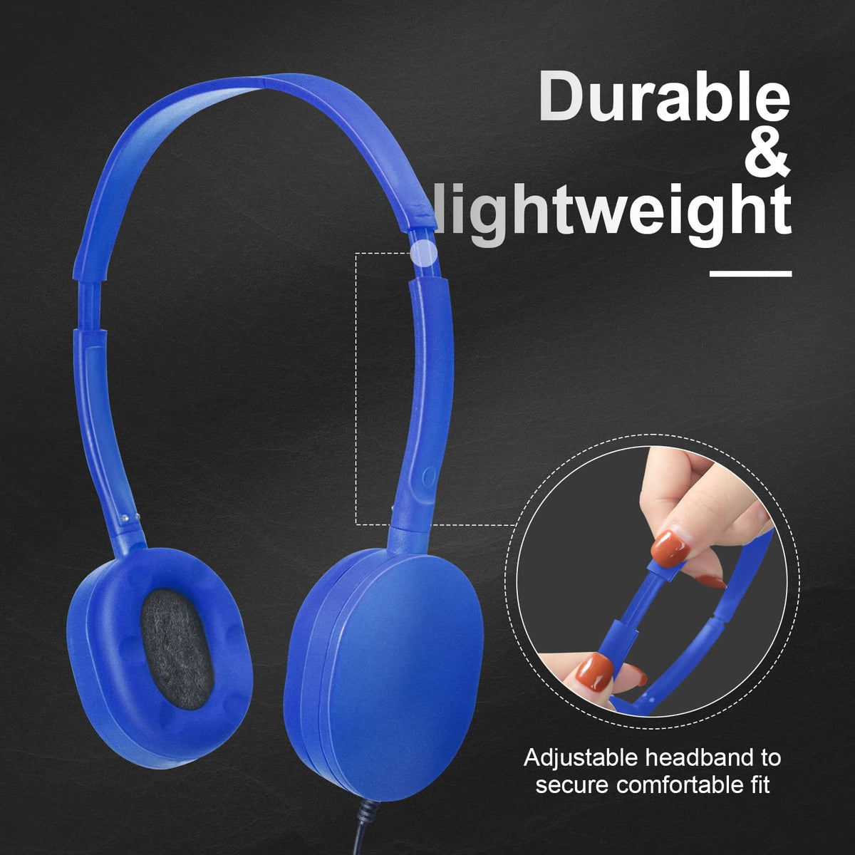 Flutesan braided cable with 3.5mm jack showing tangle-resistant cord and wide compatibility