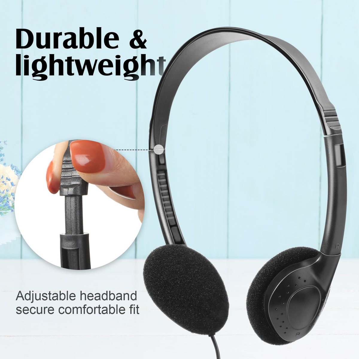 Flutesan soft foam ear pads for long listening sessions