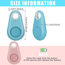 Flutesan GPS tracker on keychain shows portable, easy-to-carry convenience