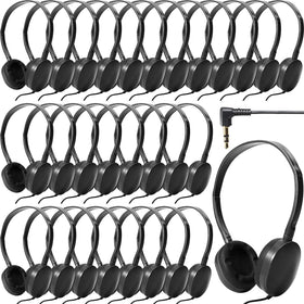 Flutesan wired headphones with adjustable headband for a comfortable classroom fit.