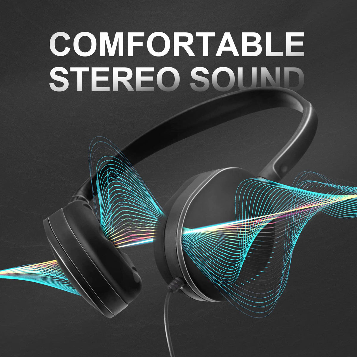 Flutesan wired headphones delivering stereo sound for clear classroom lessons.