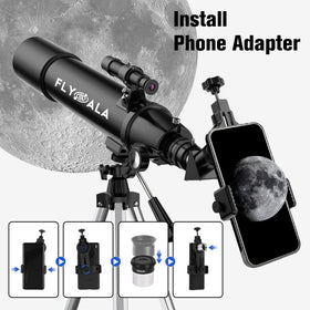 FlyGala smartphone adapter lets you share astronomy moments easily.