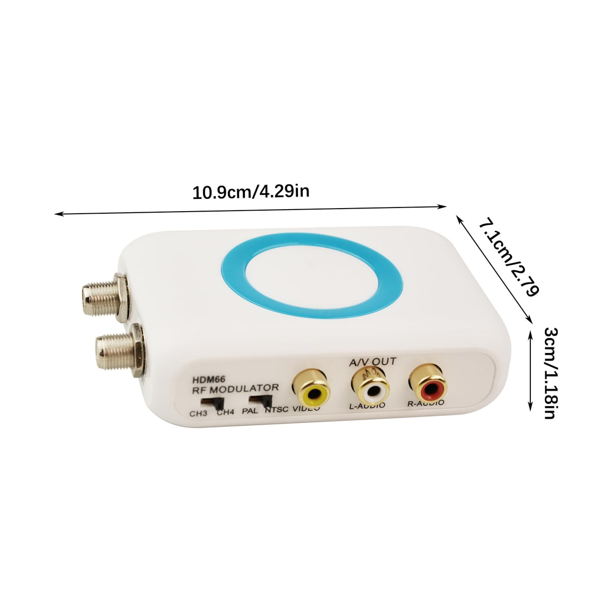 Flylin HDM66 HDMI input compatibility for versatile devices.