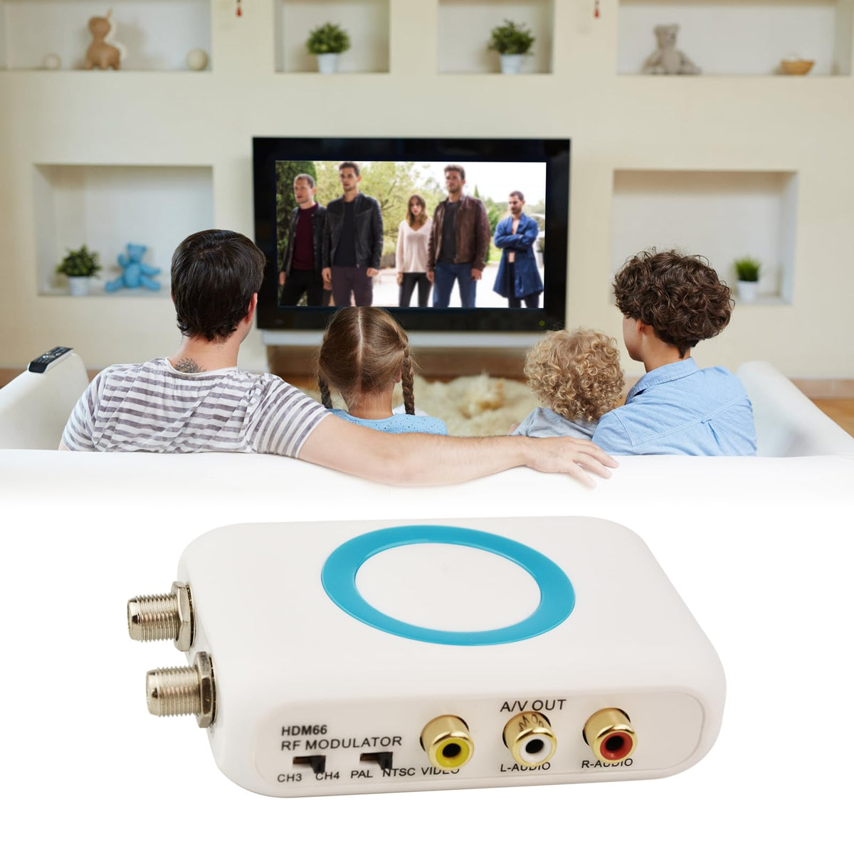 Flylin HDM66 ideal hotel use with shared video signals.
