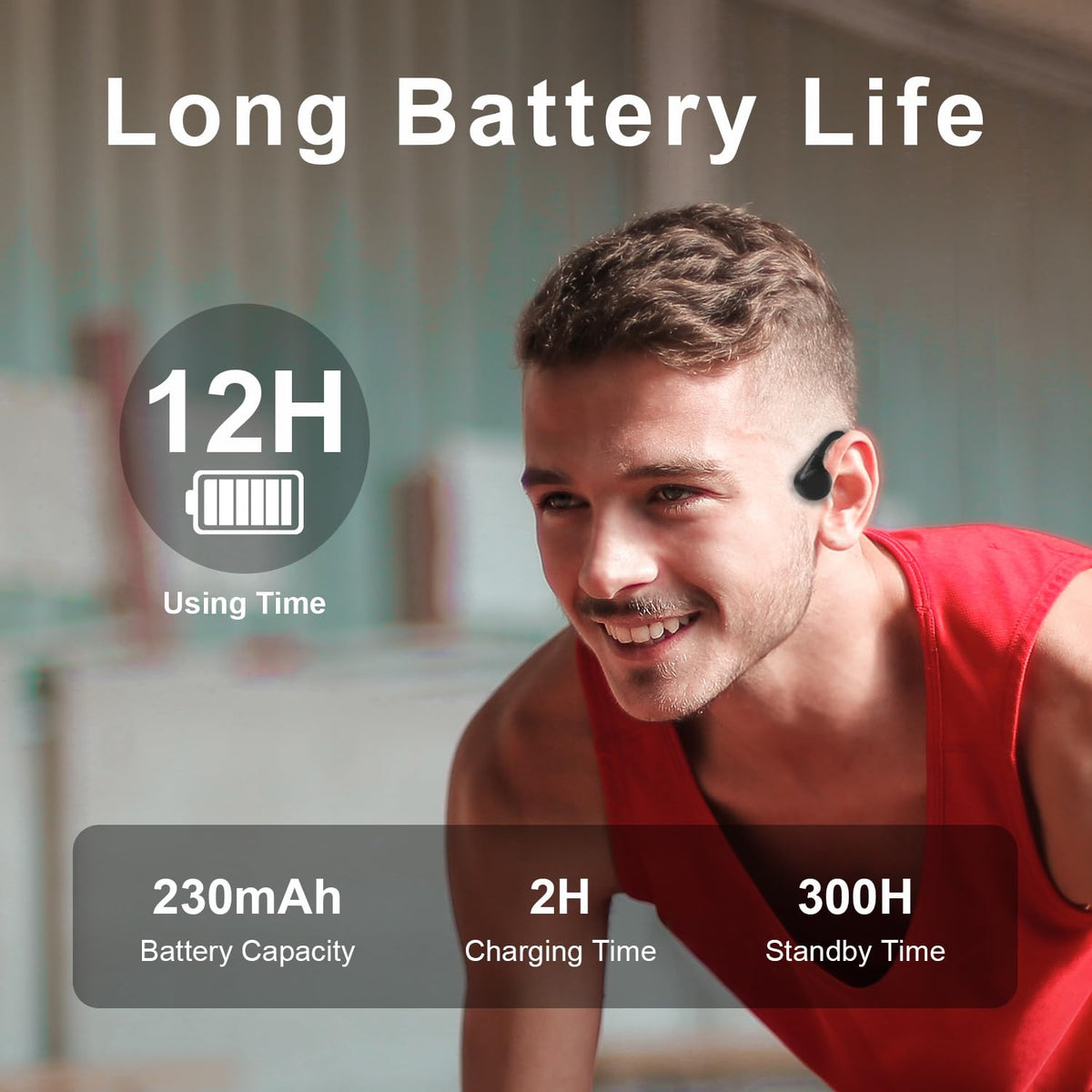 flymory close-up of bone conduction transducers highlighting clear open-ear sound