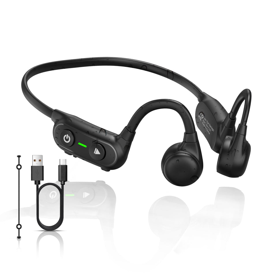 flymory front packaging showing headphones and accessories for fast unboxing benefit
