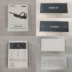 flymory on commuter riding a bicycle showing safe listening and ambient sound awareness